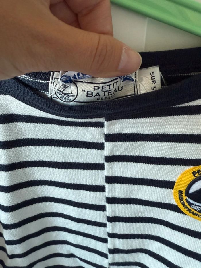 Marinière petit bateau 5 ans - photo numéro 3
