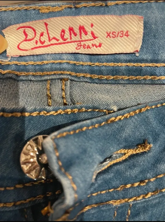 Jean skinny clair D.cherri - Taille 34 - photo numéro 3