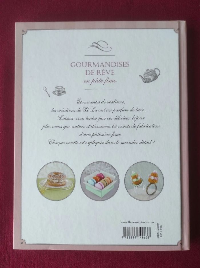 Livre Gourmandises de rêve en pâte fimo - photo numéro 2