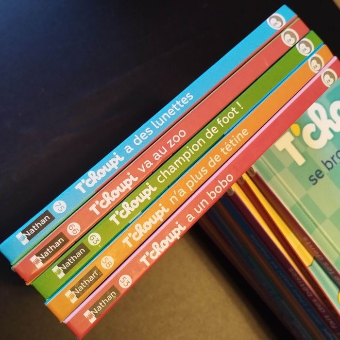 Lot livres enfant Nathan T'choupi - photo numéro 5