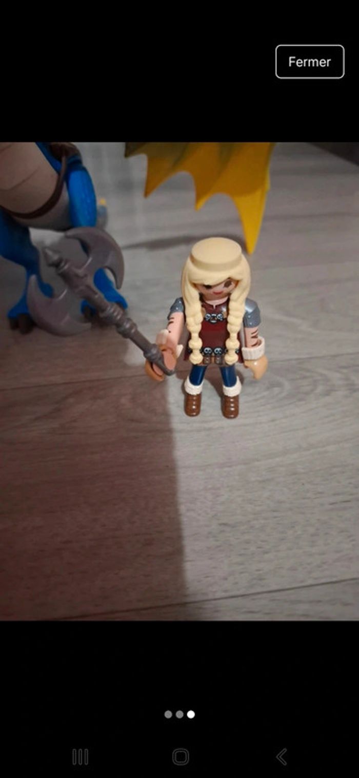 Dragon tempête playmobil - photo numéro 3