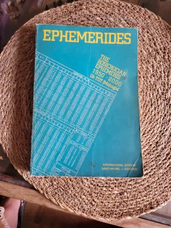 Ephemeride. The Rosicaucian. Astrologie
