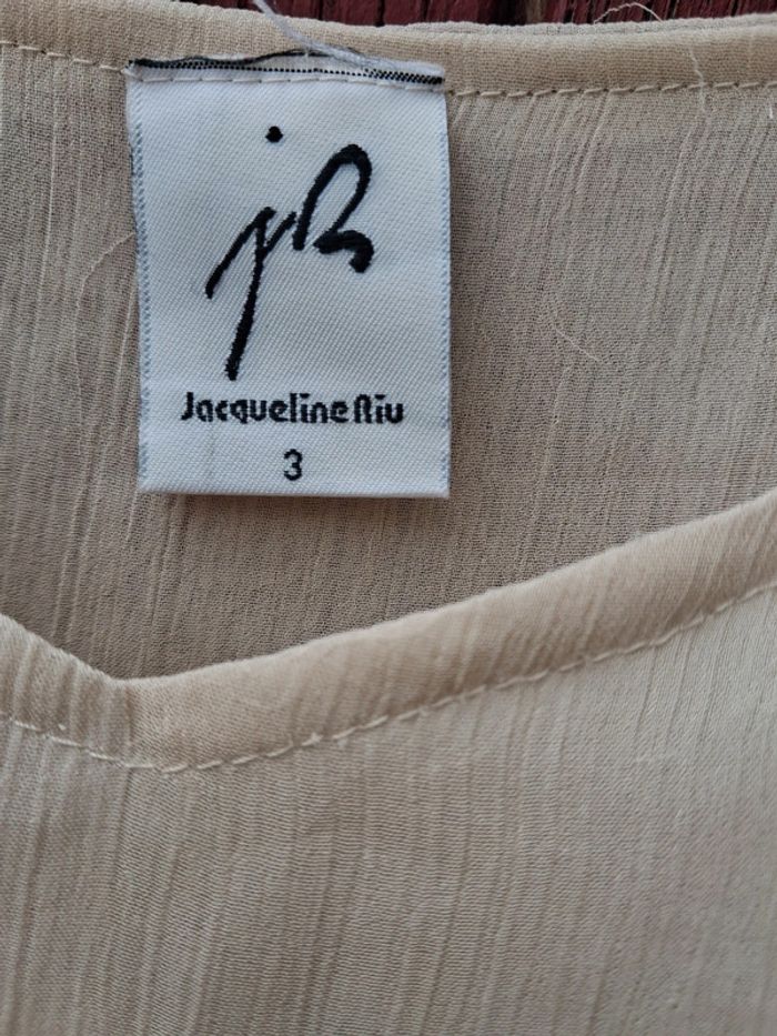 Débardeur beige Jacqueline Riu - photo numéro 5