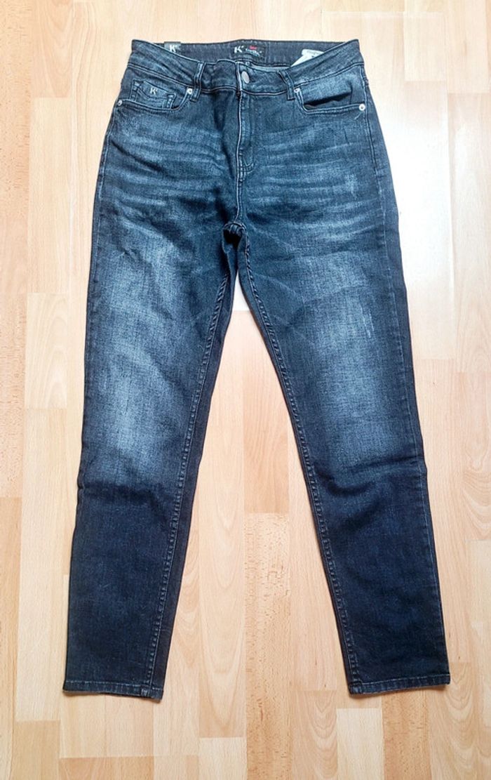 Jeans droit Kaporal gris taille 38