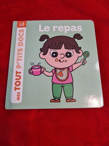 Livre mes tout p'tits docs le repas