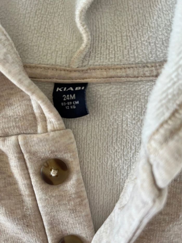 👶 Pull garçon à capuche – Kiabi – 24 mois - photo numéro 4