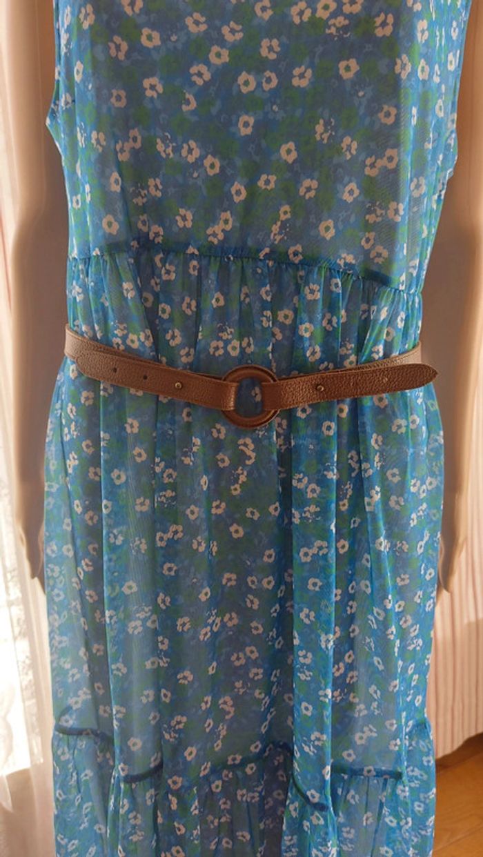 Ceinture 1un2deux3trois marron en cuir  80cm