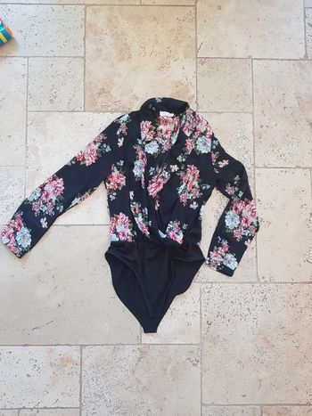 Body chemisier fleurit