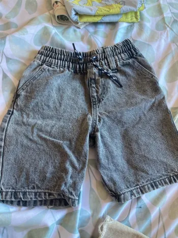 Short en jean noir dpam 3ans