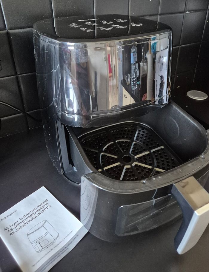 Air fryer 5litres Neuf Avec tiroir transparent neuf emballé - photo numéro 3