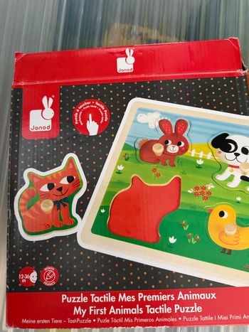1 er Puzzle animaux 