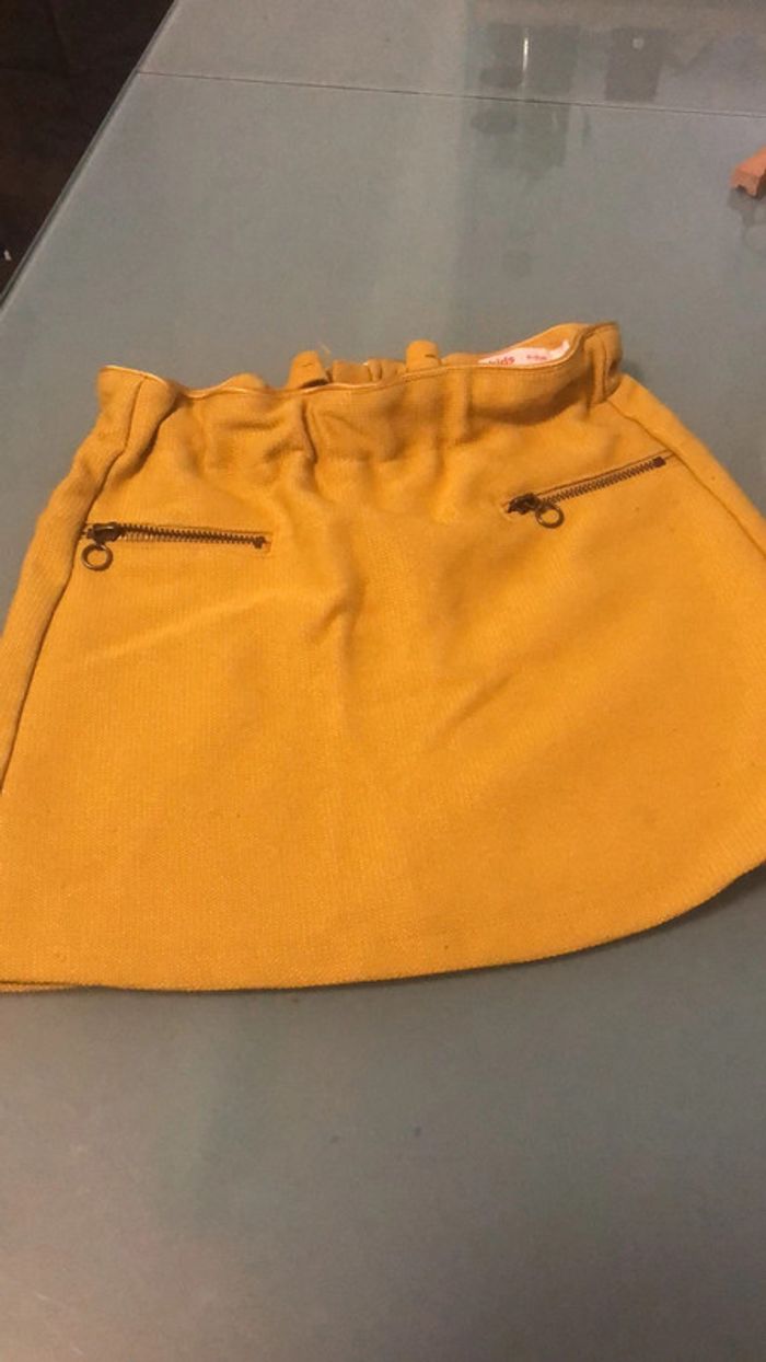 Jupe moutarde doré - photo numéro 3