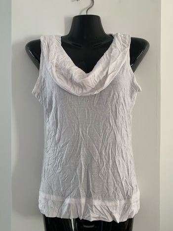 Jolie haut blanc taille S