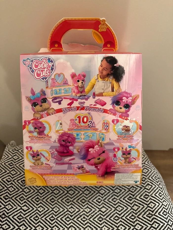 Moose Toys - Coffret Scruff A Luvs Salon Surprise Rose Cutie Cuts - photo numéro 2