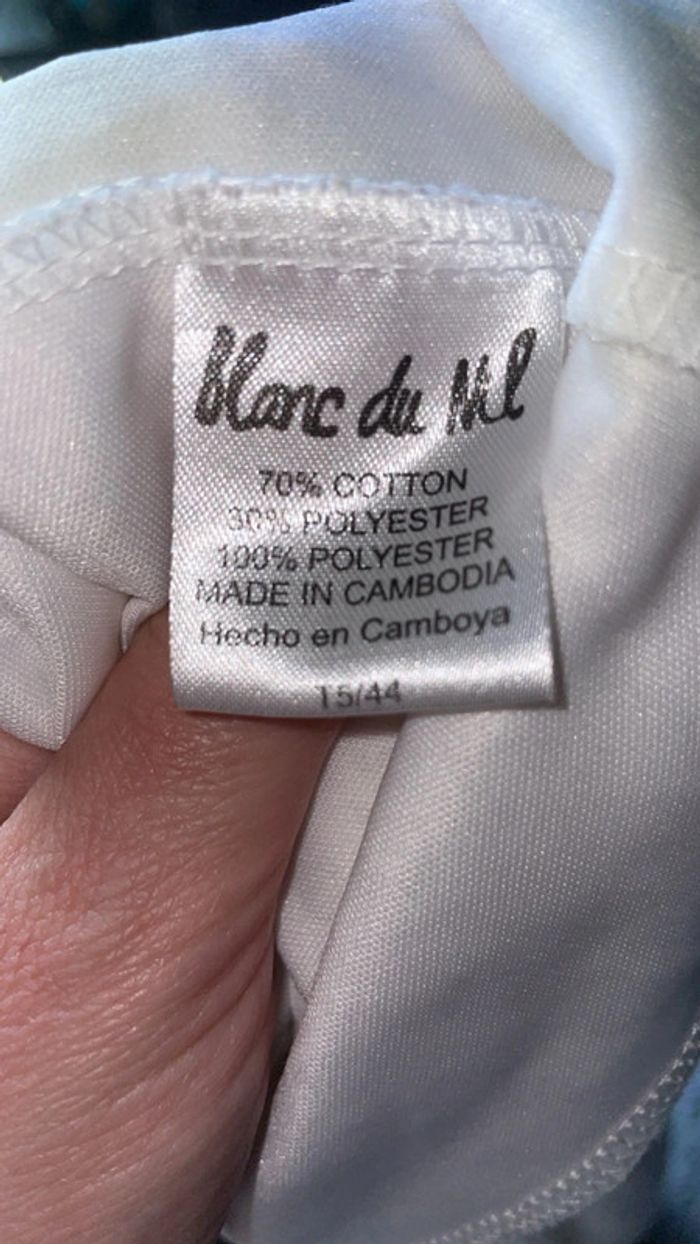 Robe blanche en dentelle Blanc du Nil - Très bon état - photo numéro 5
