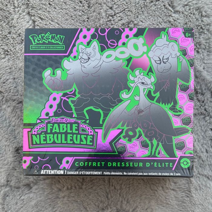Coffret Dresseur Élite Ev6.5 - ETB Fable Nébuleuse Fr