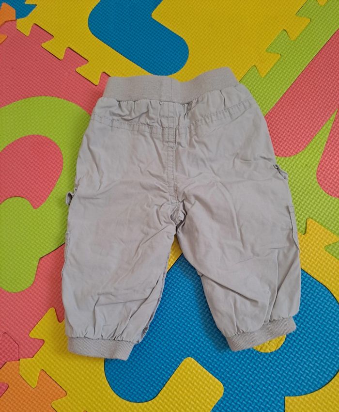 Pantalon gris clair, tao, taille 3 mois (60 cm) - photo numéro 2