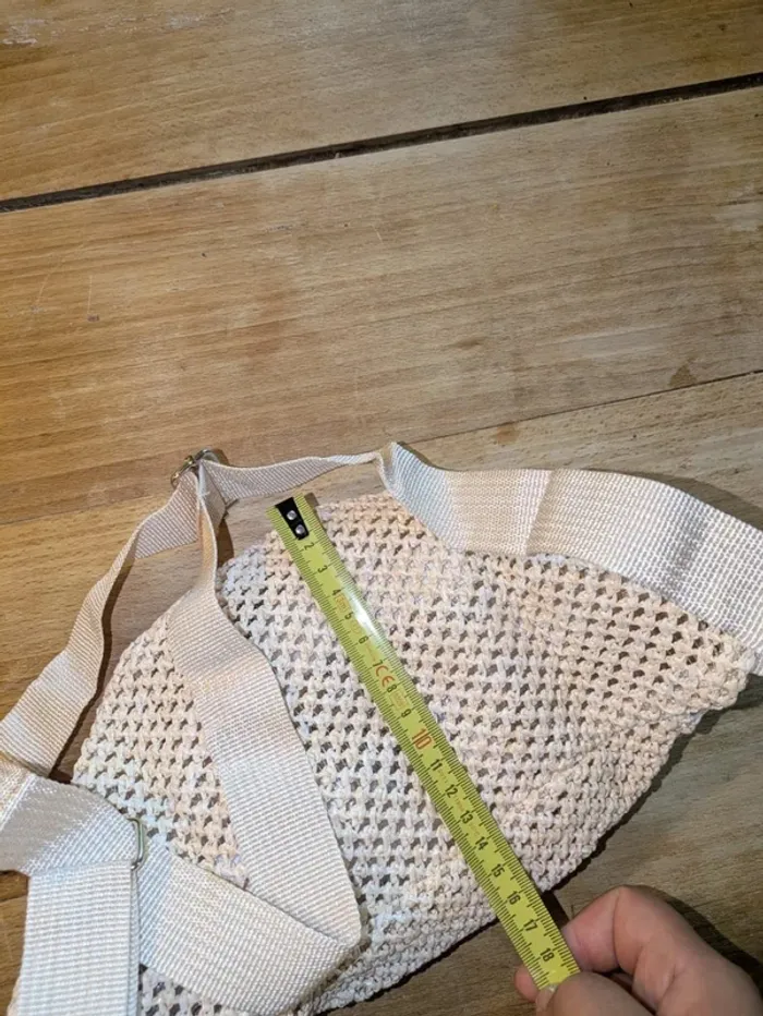 Banane en maille beige – élégante & tendance - photo numéro 8