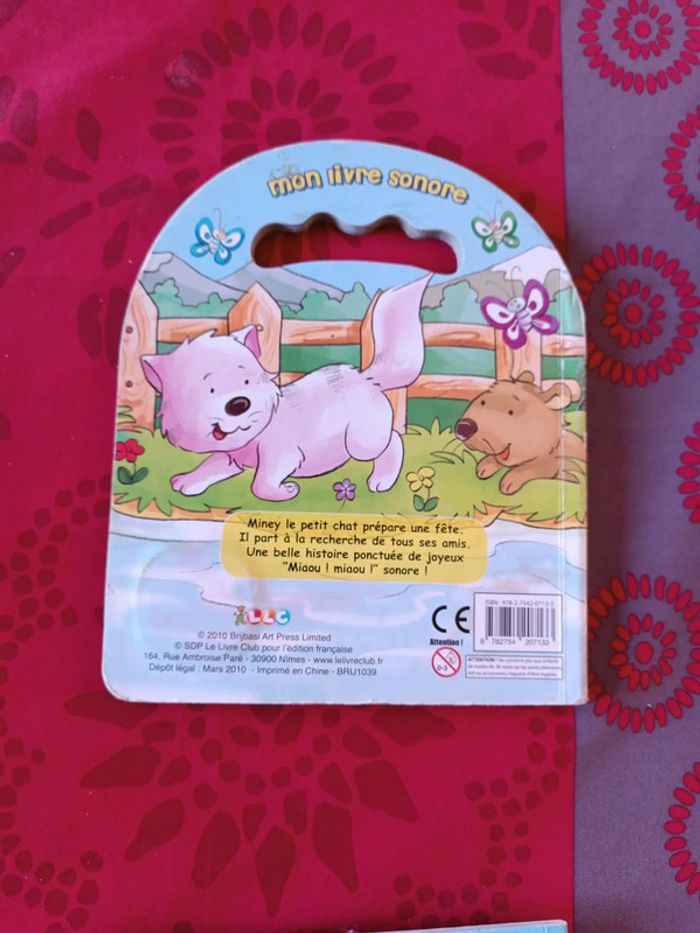 Livre sonore Miney - photo numéro 2