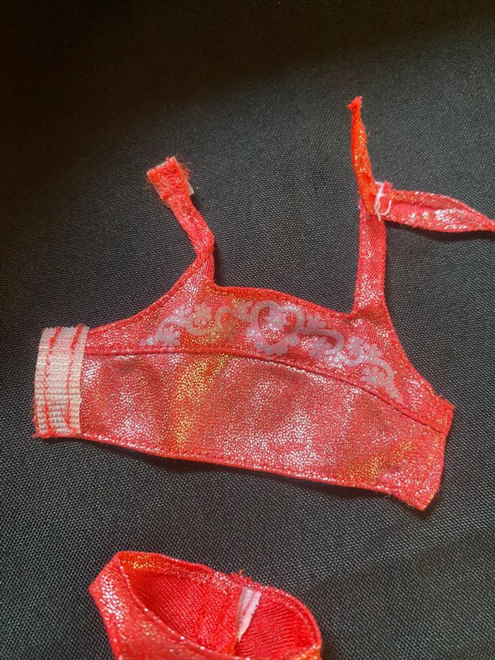 Ensemble rouge brillant barbie - photo numéro 4