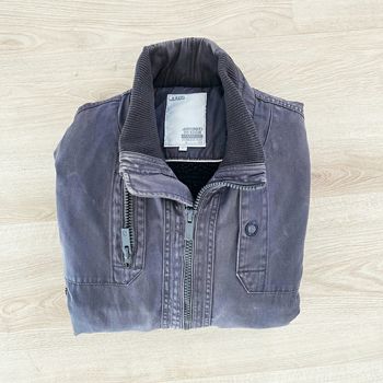 Jules Authentic Design Blouson Biker gris Homme Exclusive Road Trip Collection (Taille L)