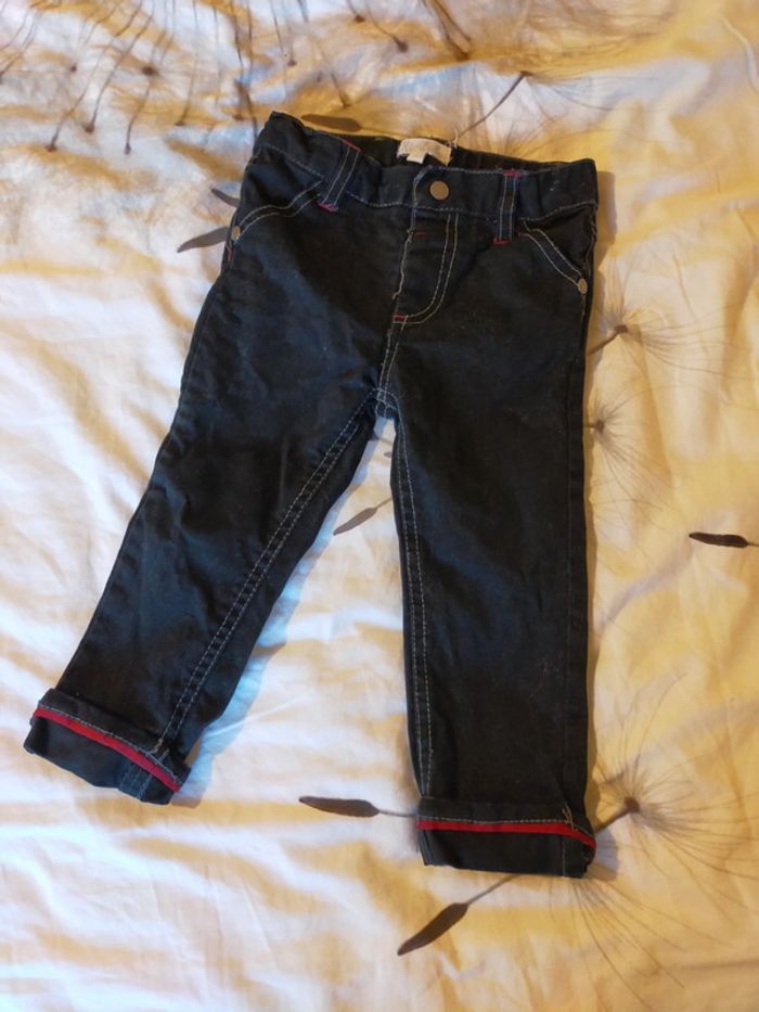 Jean noir 18 mois