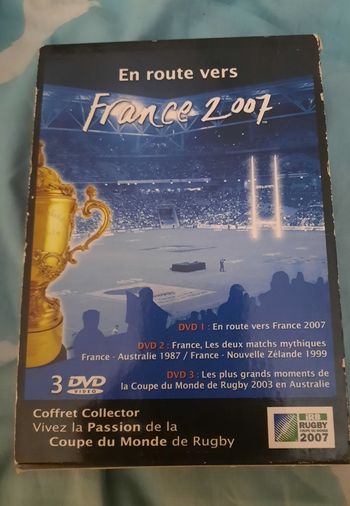 Coffret 3 dvd equipe de France de rugby