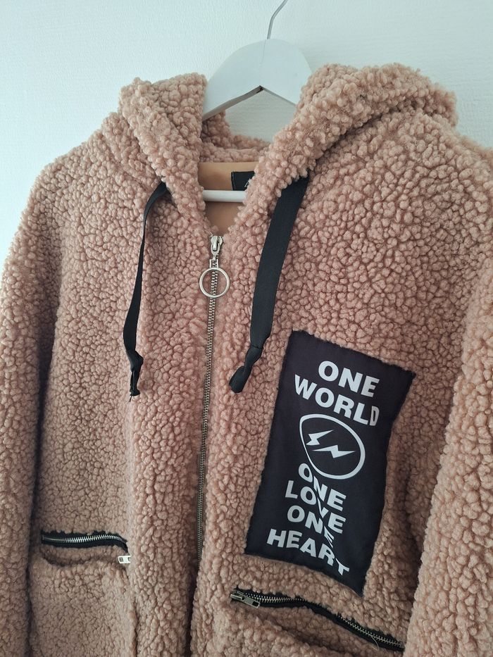 Gilet/veste  long bouclette - photo numéro 5