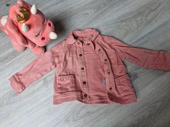 Veste rose sergent major 2 ans