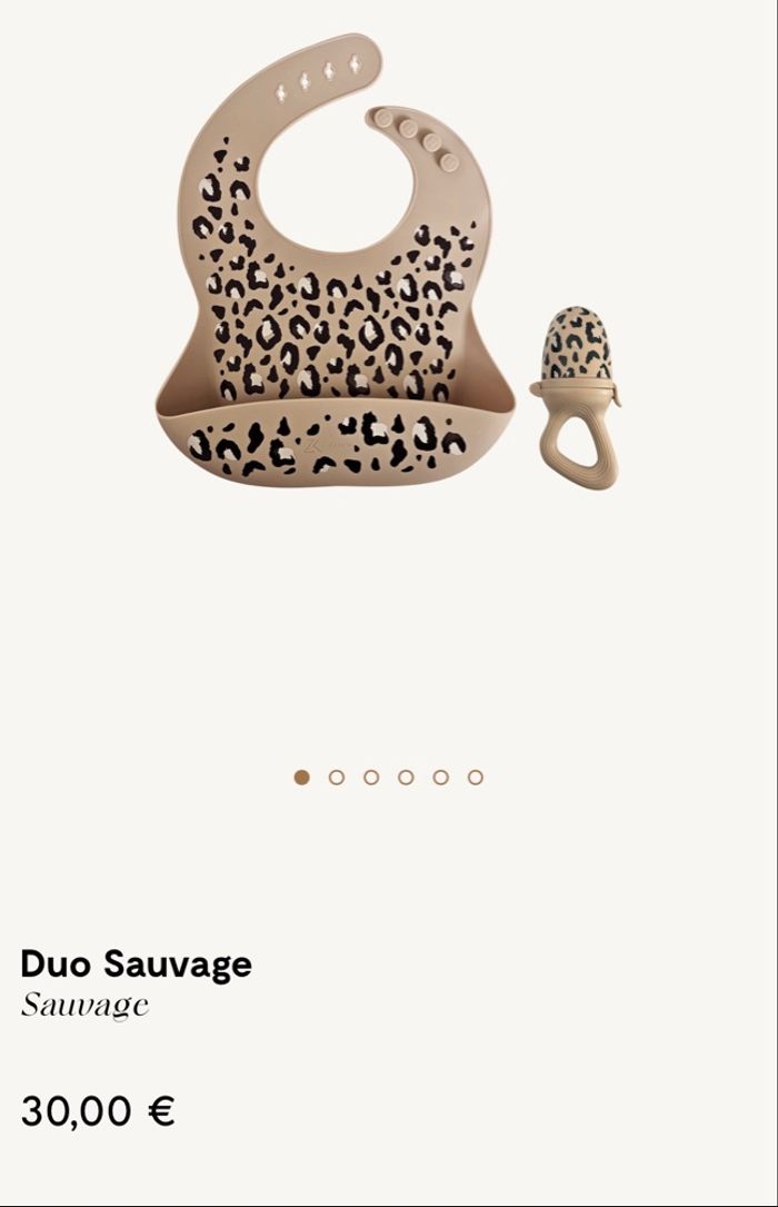 Bavoir + grignoteuse Zakuw neuf - photo numéro 3