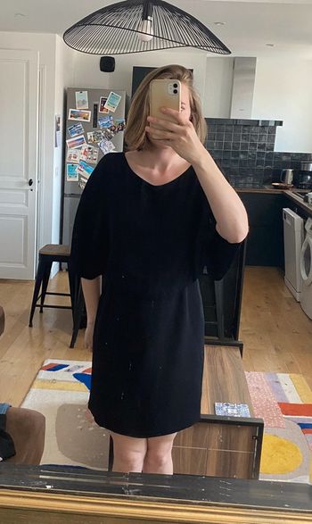 Robe noire Sandro en taille 3