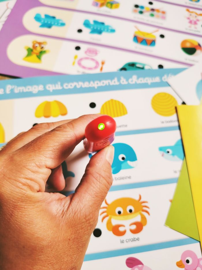 🐱Jeu educatif électronique sonore et lumineux Baby electro Mon imagier marque Nathan - photo numéro 3