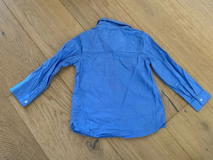 Chemise bleu garçon 3 ans - photo numéro 3