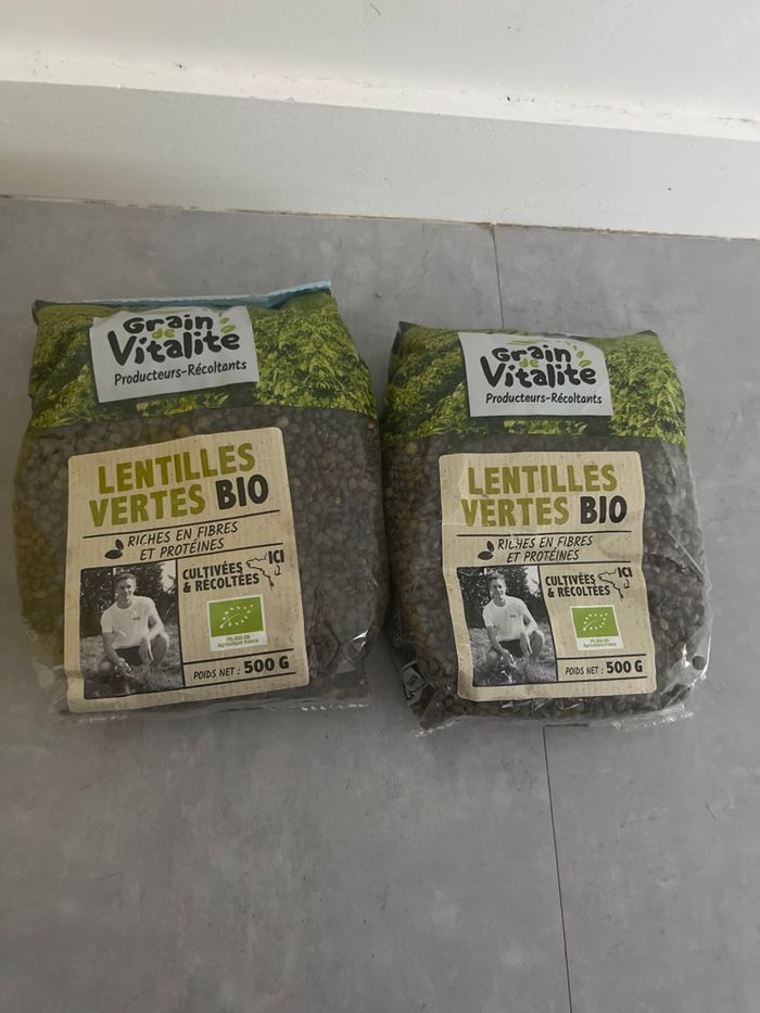 Lot lentille 1k en toute