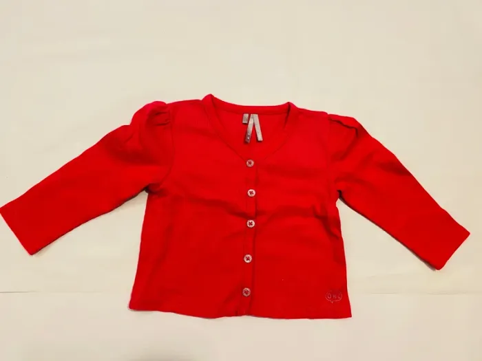 Lot 2 gilets fille 12 mois - photo numéro 2