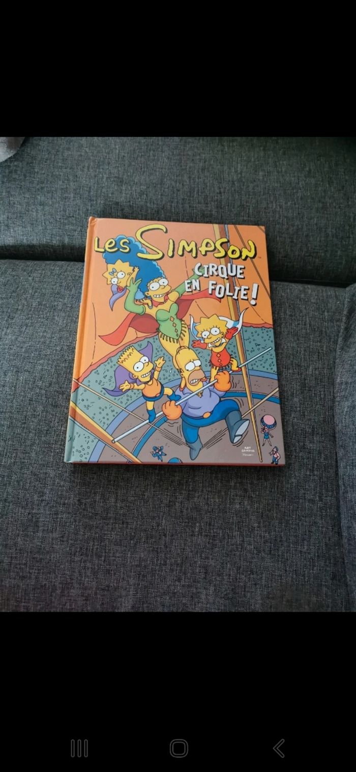 Bd Simpson cirque en folie