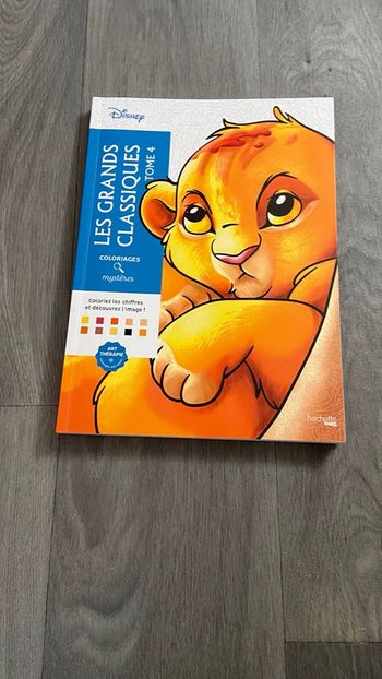 Livre coloriage mystère les grands classique tome 4 en très bon état (quelque coloriage de réaliser)
