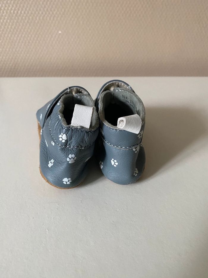 Chausson en cuir bebe mixte gémo - photo numéro 3