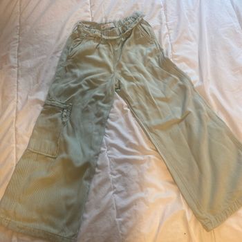 Jean Zara 9ans vert claire fille