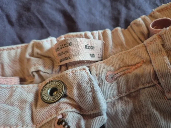 Short en jean Zara 6ans - photo numéro 5