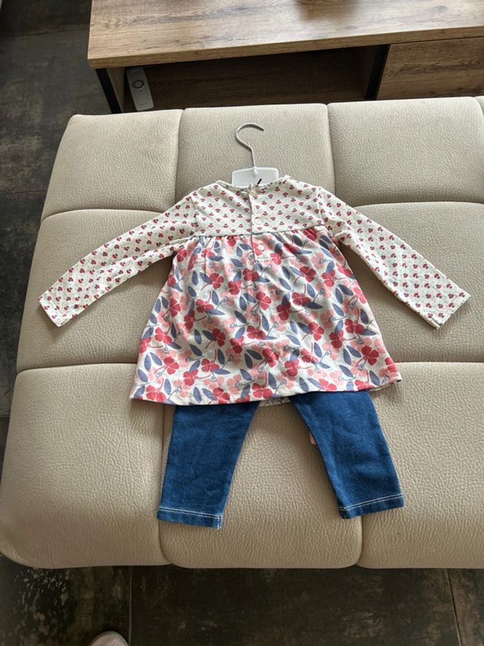 Ensemble fille 12 mois - photo numéro 2
