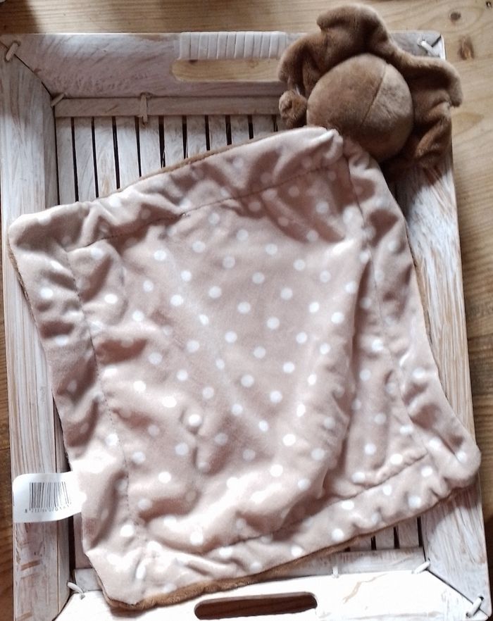 Doudou lion hochet - photo numéro 4