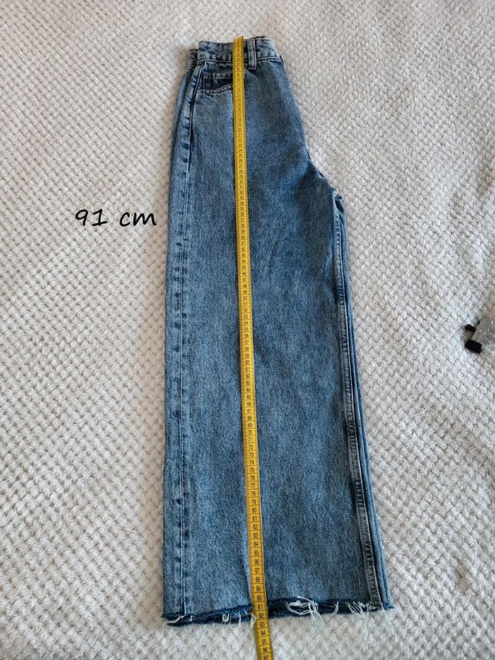 Jean culotte coupe large modèle Caroline Mango taille 32 - photo numéro 4