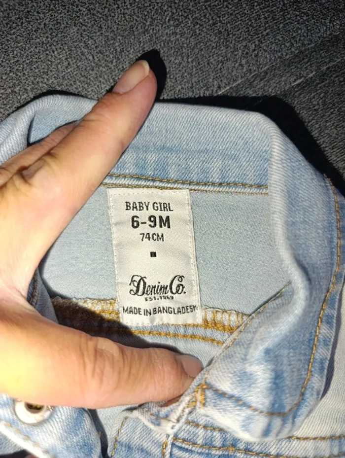 Veste jean 9 mois - photo numéro 3