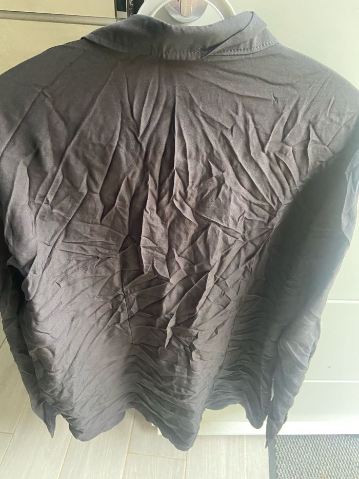 chemise noir à motif - photo numéro 3