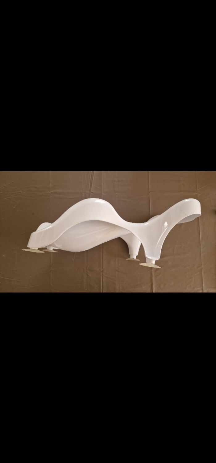 Transat siège de bain blanc - photo numéro 2