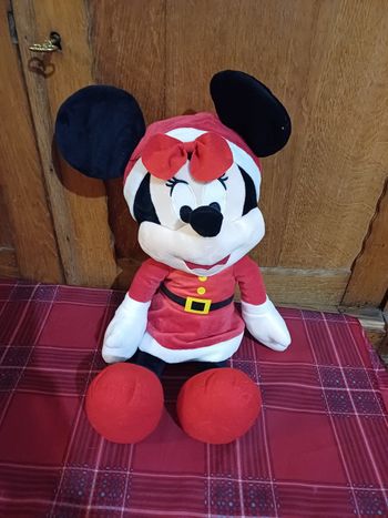 Peluche minnie Noël 50 cm