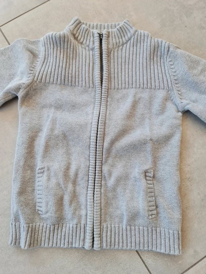 Gilet fermeture zippé 5 ans - photo numéro 2