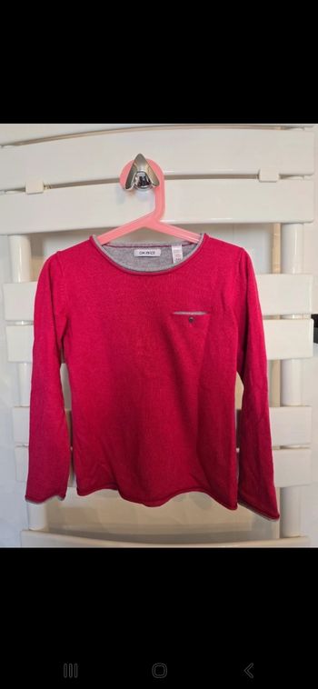 pull fin rose Okaidi