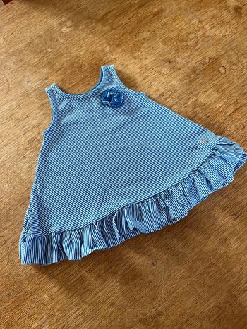 Robe rayée petit bateau